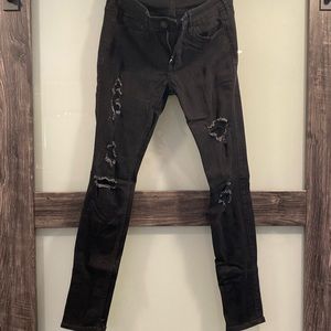 Hollister Low-Rise Distressed Super Skinny Jean